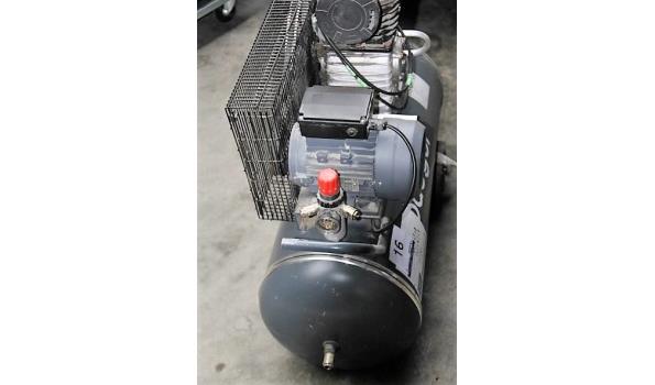 verrijdbare compressor BAUGER KOM100450K18, cap 100L, 8Bar
